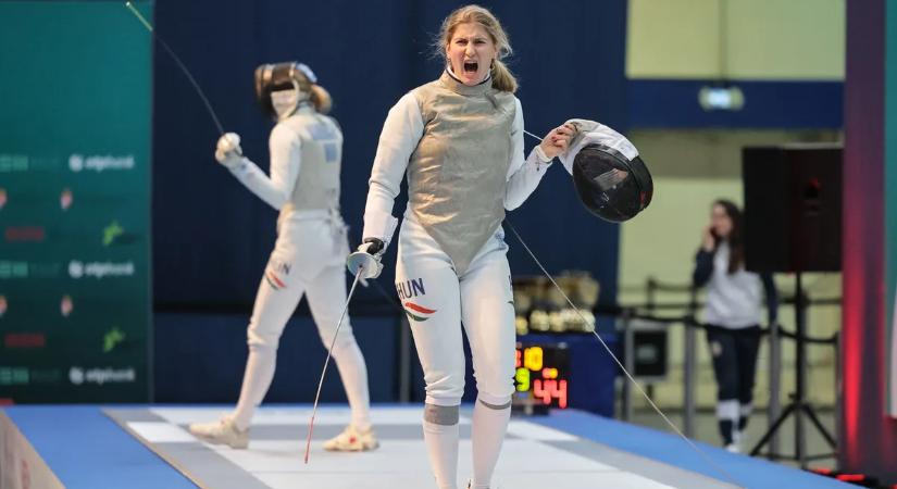 Vívás: Pásztor Flóra a nyolcaddöntőig jutott a puszani vk-viadalon