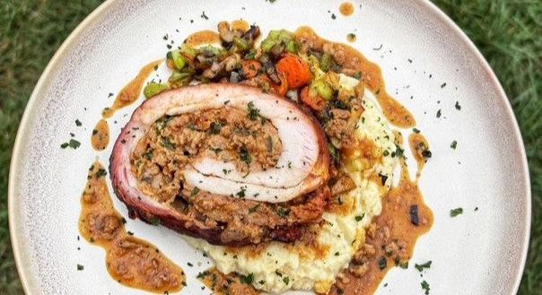 Ünnepi töltött sertéskaraj