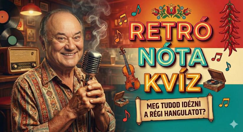 Retró kvíz: Meg tudod idézni a régi idők hangulatát? Tedd próbára magad egy magyar nóták kihívásban!