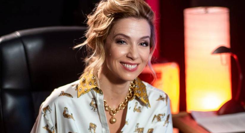 Kovács Patrícia szőkéről vörös lett: a Reggeli vendégeként fel se lehetett ismerni