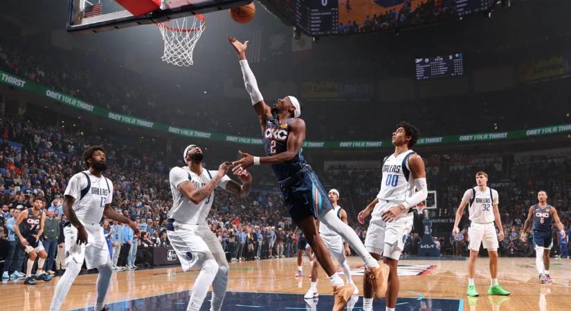 NBA: száguld az Oklahoma, elképesztően kezdett a New York, Jokicsék nagyot fordítottak