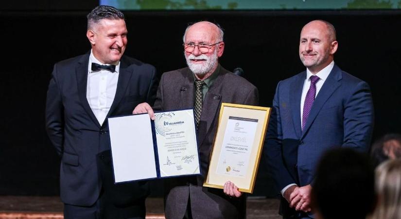 Több mint 30 éve építi családi vállalkozását, két rangos díjat kapott a soproni üzletember