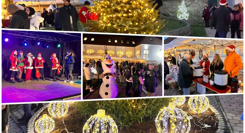 Karácsonyi vásár a Mailáth Múzeum kertjében Királyhelmecen