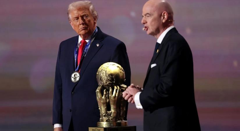 A FIFA átadja Trumpnak az újonnan létrehozott békedíjat