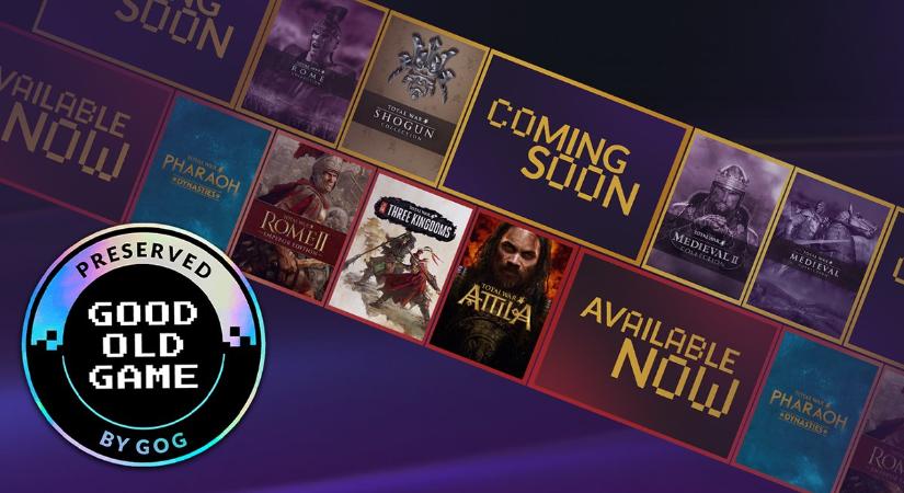 Négy kiváló Total Warral bővült a GOG játékmegőrzője, amikkel most már könnyen lehet nosztalgizáni a franchise 25. évfordulója alkalmából