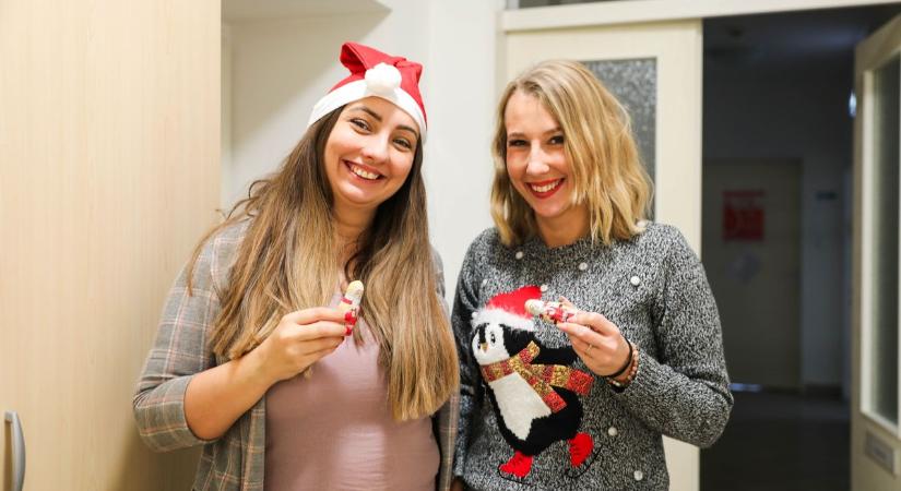 A Vas Népe Mikulása akcióban! - egy kis csokival kedveskedtünk