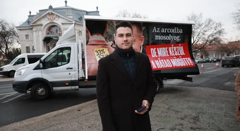 Szűcs Gábor: Az a cél, hogy az emberek ne a választás után jöjjenek rá, hogy mire készül a Tisza