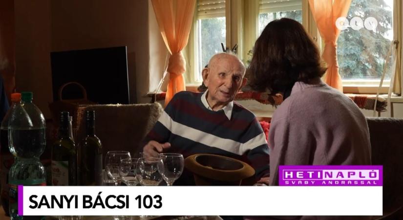 6 ország lakója volt a 103 éves Sanyi bácsi, aki sohase költözött
