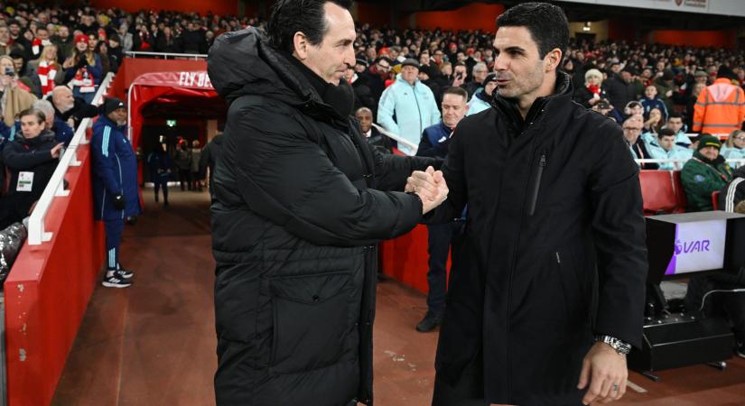 Harmadik az éllovas ellen: az Arsenal az Aston Villához látogat