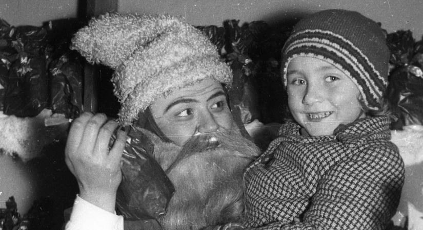 Így néztek ki a Mikulások régen – retró képgaléria