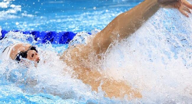 US Openen - Kós Hubert megnyerte a 100 méteres hátúszást