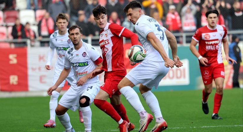 VAR-drámával zárult a Diósgyőr-Nyíregyháza mérkőzés
