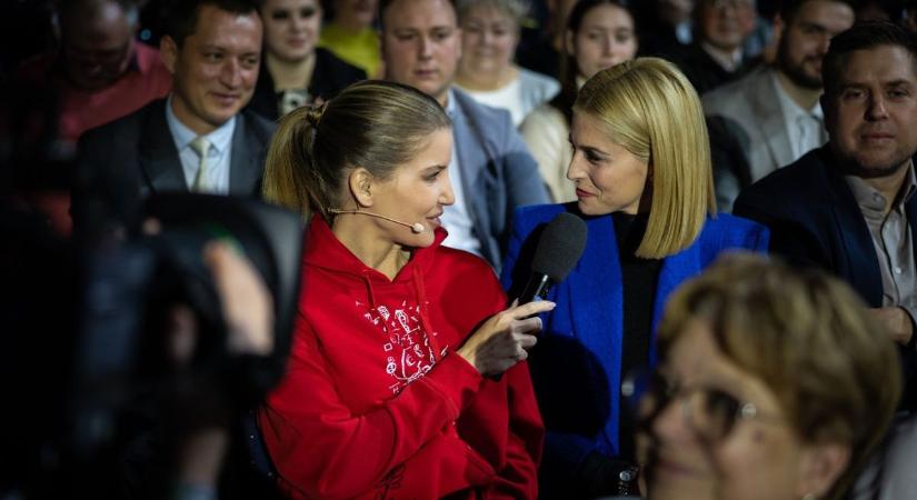 Tápai Szabina a DPK gyűlésen elárulta, hogy anyaként mit tart a legfontosabbnak