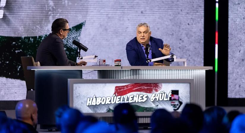 Orbán Viktor: Amilyen kormányunk lesz 2026-ban, az lesz a sorsunk a háborúval kapcsolatban