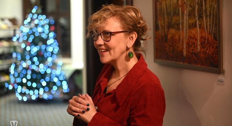 Bennem élő színek - Ferenczy Mária festőművész tárlata a Sárvári Könyvtárban