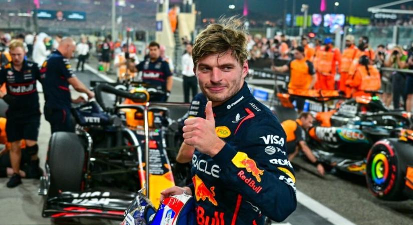 Érik a dráma: Verstappen nyerte az időmérőt Abu-Dzabiban