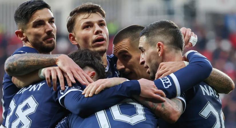 Nagy Zsolt góljával a Puskás Akadémia legyőzte idegenben a Debrecent