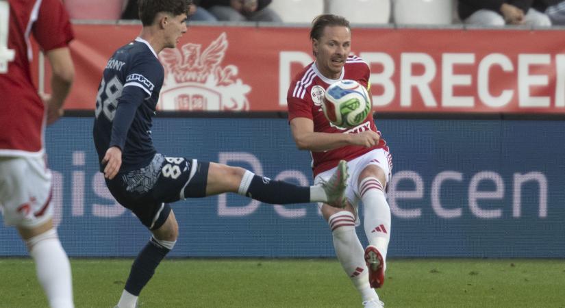 DVSC: erős második félidő, eredmény nélkül