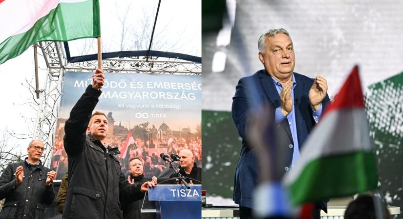 „Háborúellenes” gyűlés Apukám világával és működő Magyarország: Orbán Viktor és Magyar Péter kecskeméti napja képekben