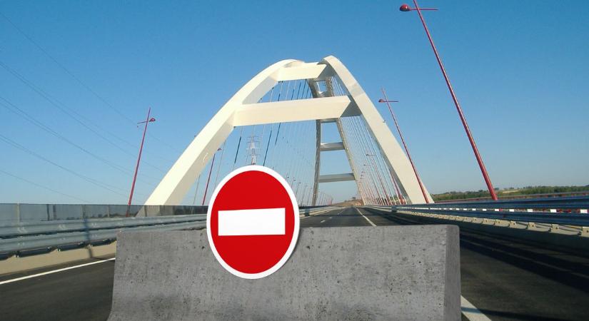 Vasárnap ismét korlátozzák a Pentele híd forgalmát