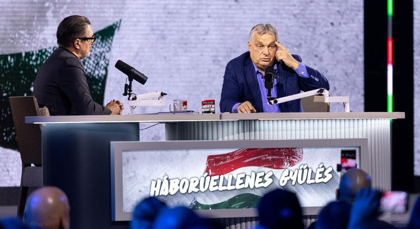 Orbán Viktor: Nem csak mi mondjuk, hogy baj van