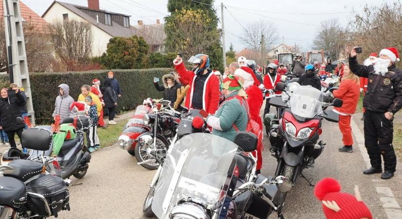 Készüljetek: érkeznek a motoros Mikulások