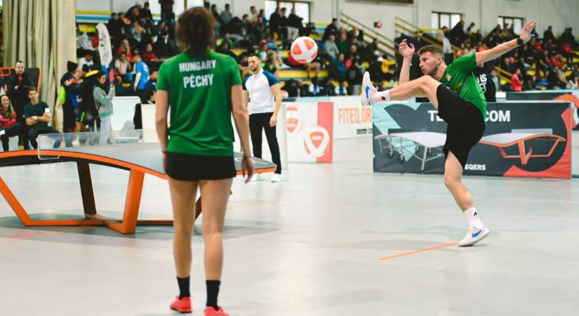 Újabb magyar dobogó a teqball-vb-n: bronz a vegyes párosoknál