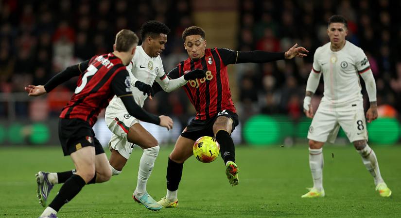 PL: nem tudott élni a lehetőséggel, csak döntetlent ért el a Chelsea a Bournemouth ellen – videóval