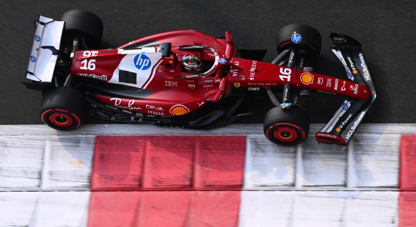 Sokat javult a Ferrari, mégis szégyenkezik Leclerc