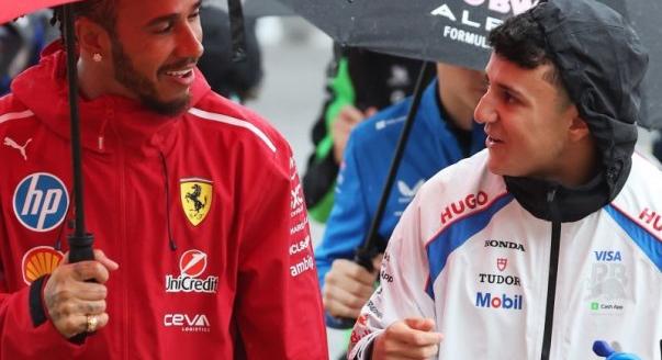 Hadjar összetörte a tévét a 2021-es szezonzárón