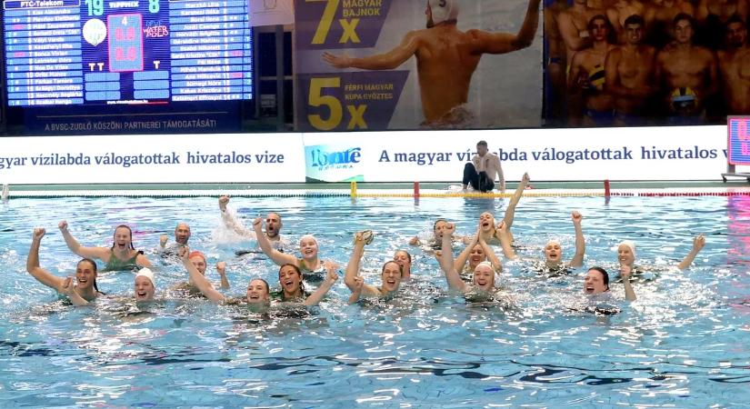 Az FTC magabiztosan nyerte meg a női vízilabda MK döntőjét