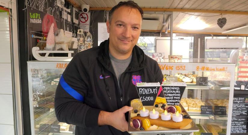 Adventi fagylaltkülönlegesség a ménfőcsanaki Lufi Fagyizóban - fotók