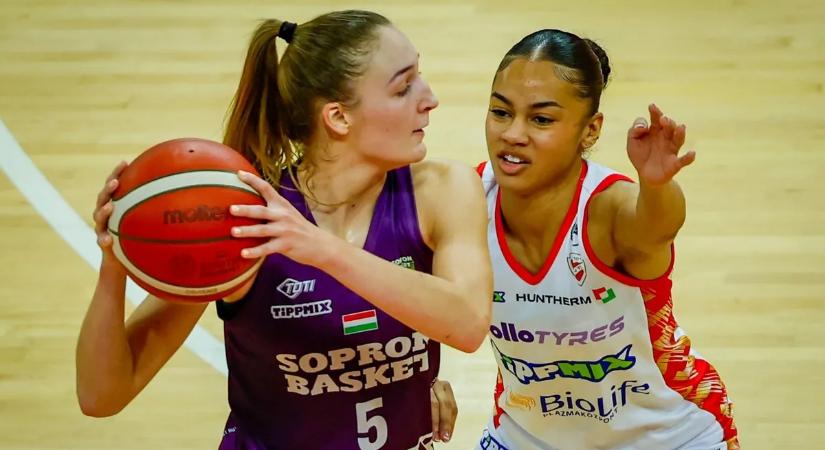 Nagyon simán, harminc ponttal megverte a DVTK a Sopront a női kosár NB I szombati rangadóján