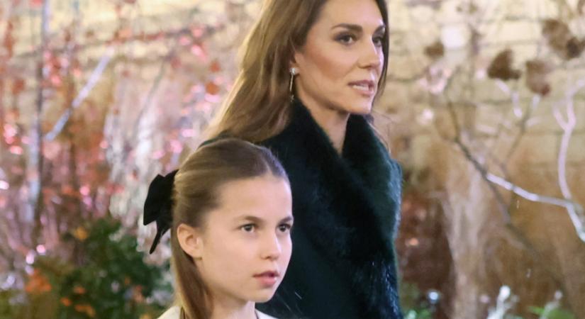 Katalin hercegné és Sarolta hercegnő közös fotói a karácsonyi ünnepségről felrobbantották az internetet