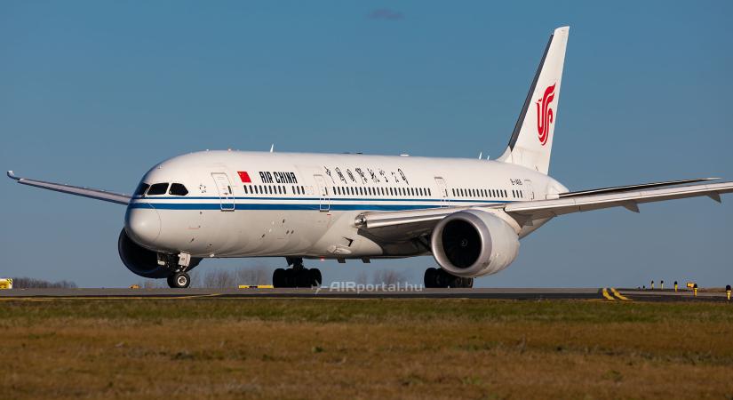 Napi járatra bővít Peking és Budapest között jövő nyáron az Air China