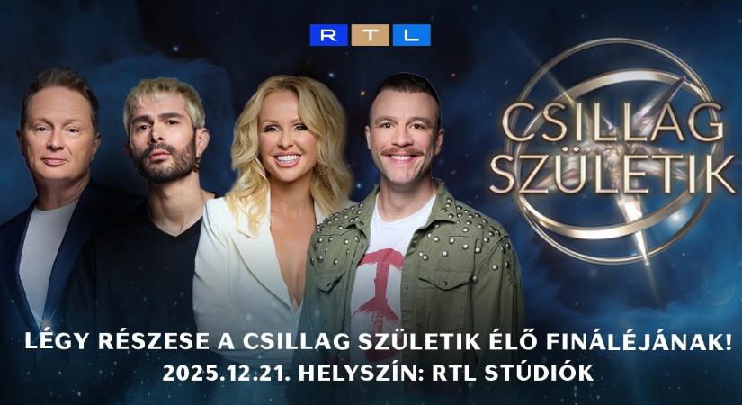 Légy részese a Csillag Születik élménynek: szurkolj élőben a helyszínen!