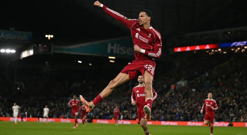 Szoboszlai hiába lőtt gyönyörű gólt, tovább szenved a Liverpool – videó