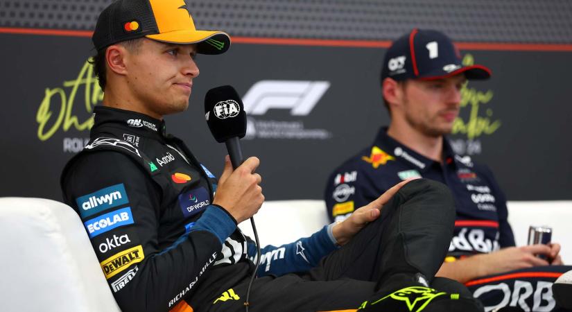 Norris csalódott a második hely miatt: „Pont az az egy ember előzött meg…”