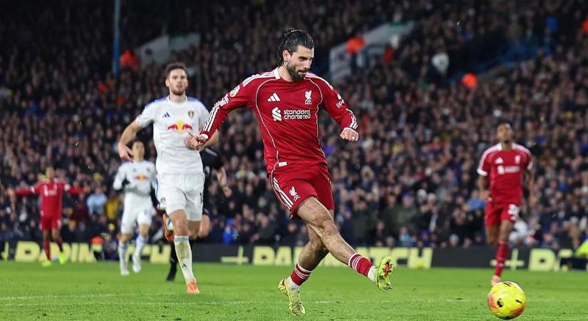 Szoboszlai Dominik gólja is kevés volt, veszélyben Arne Slot állása