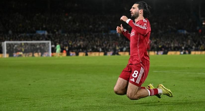 „Azt sem tudom, hányadikak vagyunk” – ezt mondta Szoboszlai a Leeds elleni gólja után