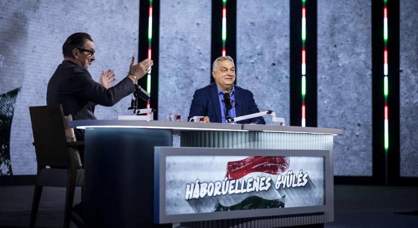 Orbán Viktor különleges videót osztott meg a Háborúellenes Gyűlésről