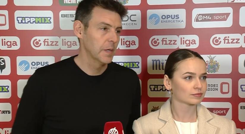 Sergio Navarro a Felcsút elleni vereség után: megérdemeltük volna, hogy egyenlíteni tudjunk