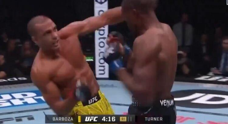 Jalin Turner kegyetlenül elbánt Edson Barbozával a UFC 323-n