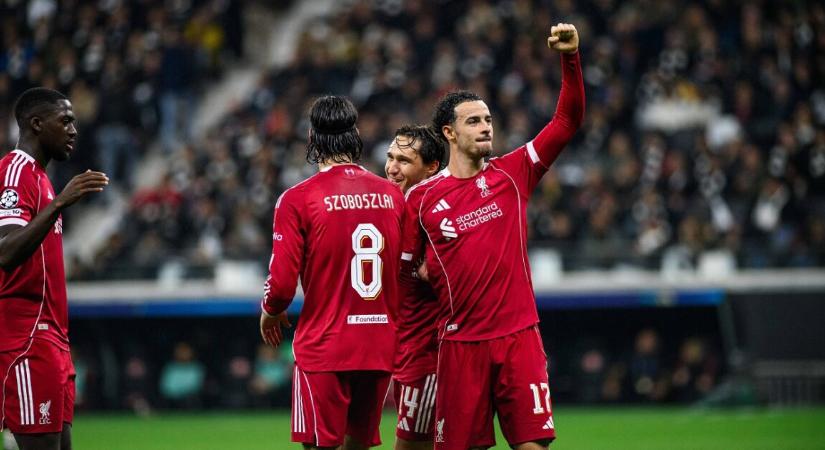 Videón Szoboszlai Dominik Leeds elleni gólja – majd jött a liverpooli sokk