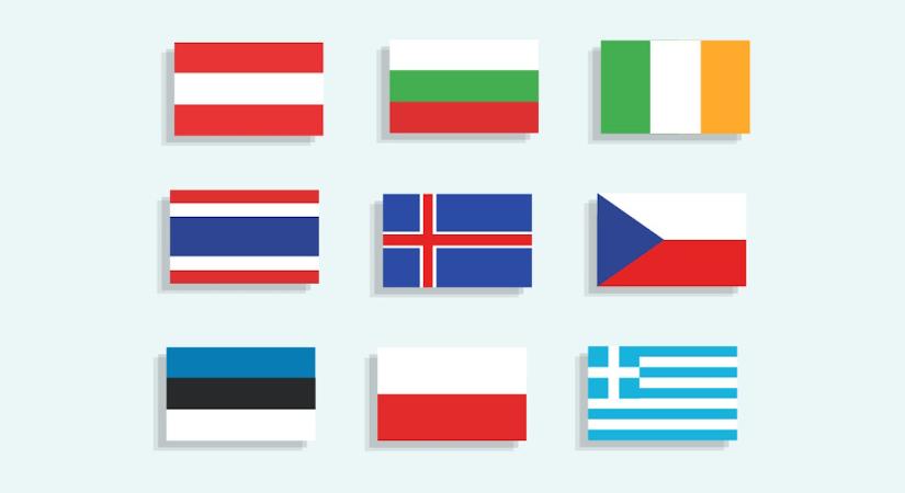 Műveltségi teszt, földrajz: melyik 3 zászló került rossz kontinensre? Keresse meg a 3 kakukktojást!