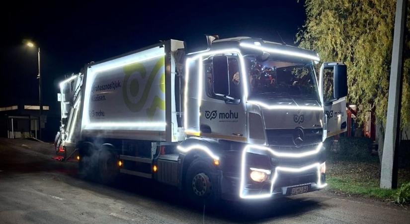 Még a kukásautó is csillog! Zala egyetlenegy városában láthatjuk