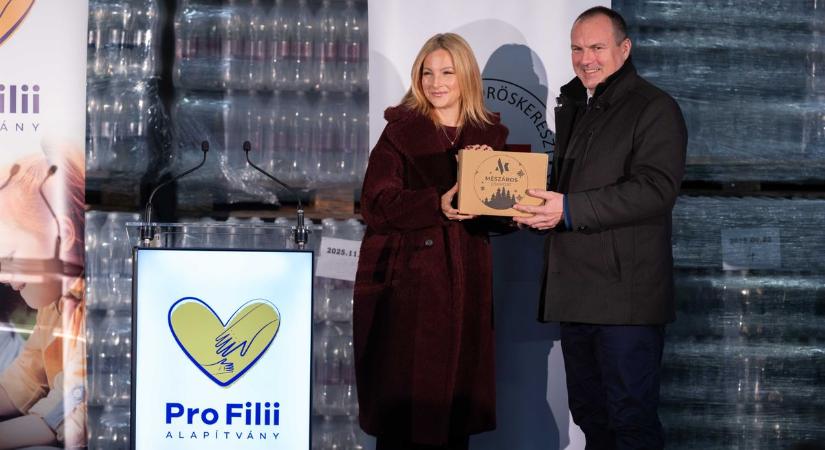 Több mint 100 milliós adventi élelmiszer-adománnyal segíti a rászorulókat a Pro Filii Alapítvány