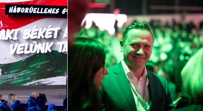 Gönczi Gábor nem kertelt a Háborúellenes Gyűlésen: "A háborúnak nem lehet indoka!"