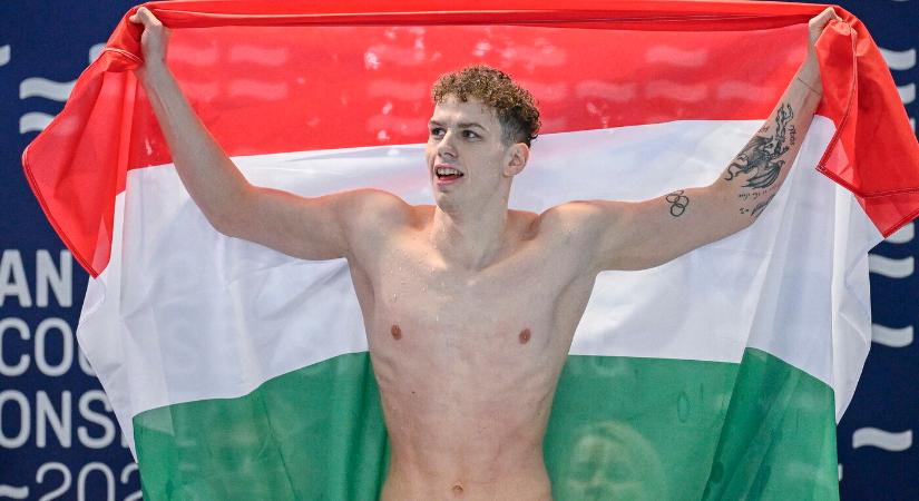 Sárkány Zalán Európa-bajnok 800 gyorson az úszó Eb-n