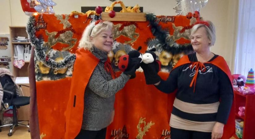 A Katalinka Bábszínház Óvodásoknak okozott nagy örömet